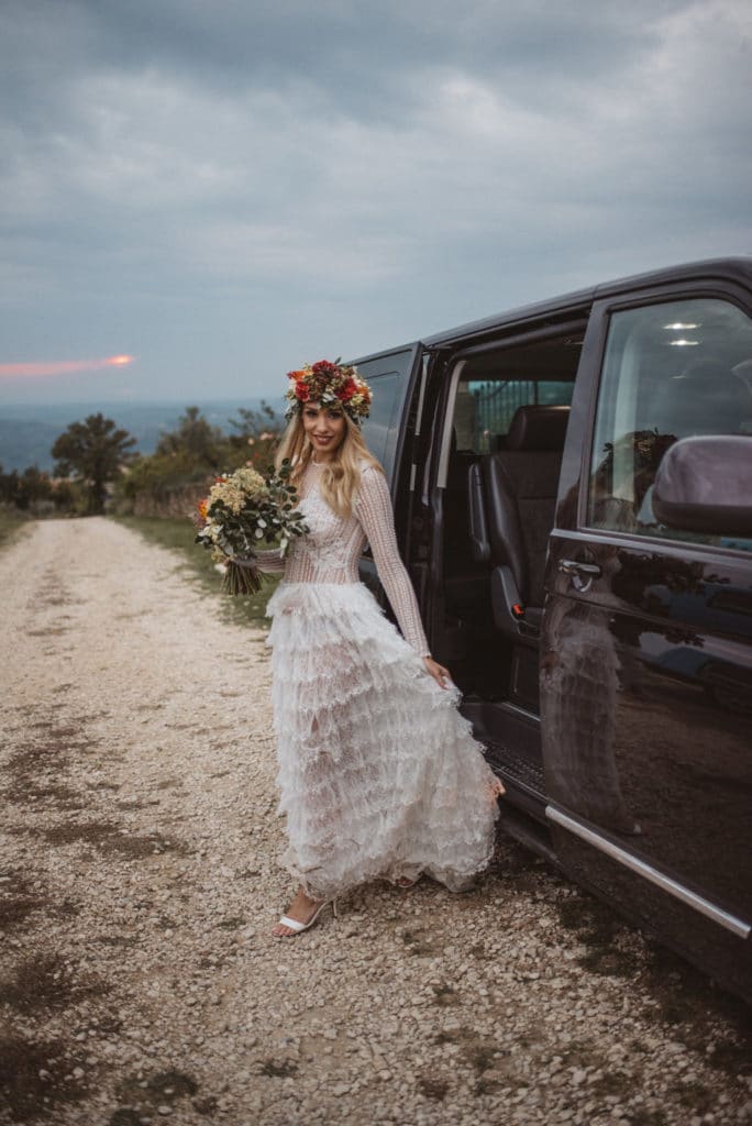 Wedding car Slovenia