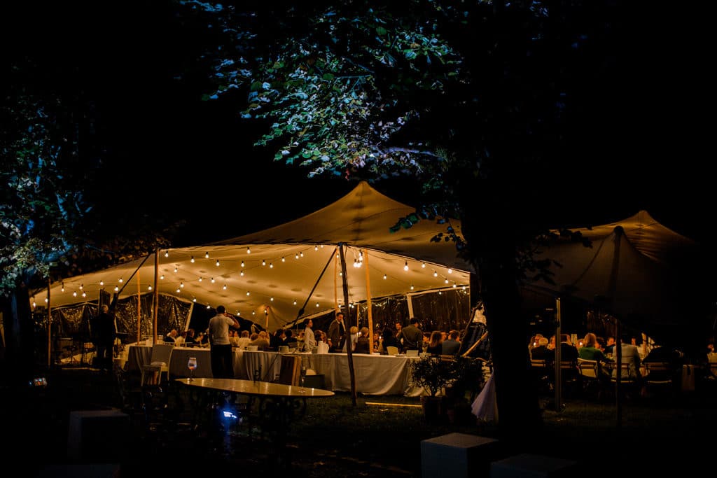 garden lights wedding decoration Tuscany